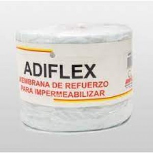 Membrana de refuerzo de 4" x 50 mts ' para impermeabilizar( adiflex)